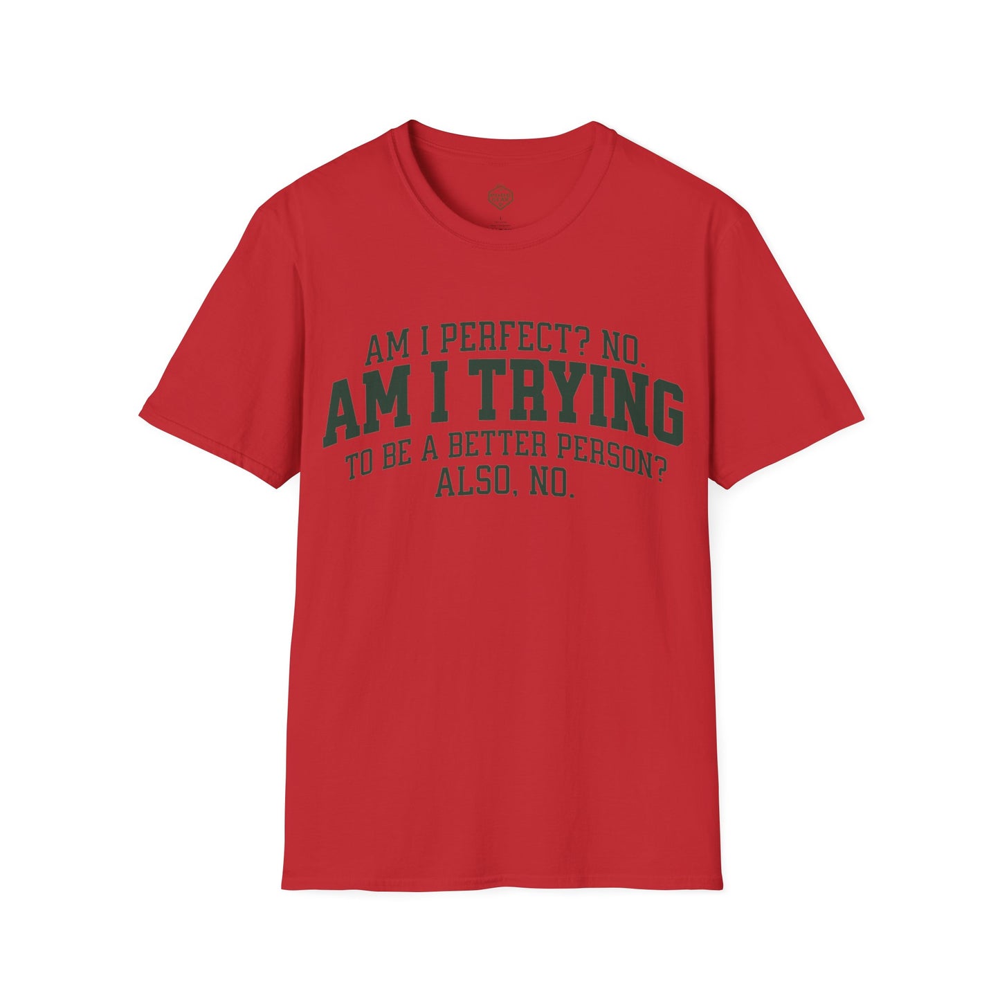 Am I Perfect? No. Am I Trying to be a Better Person? Also No.