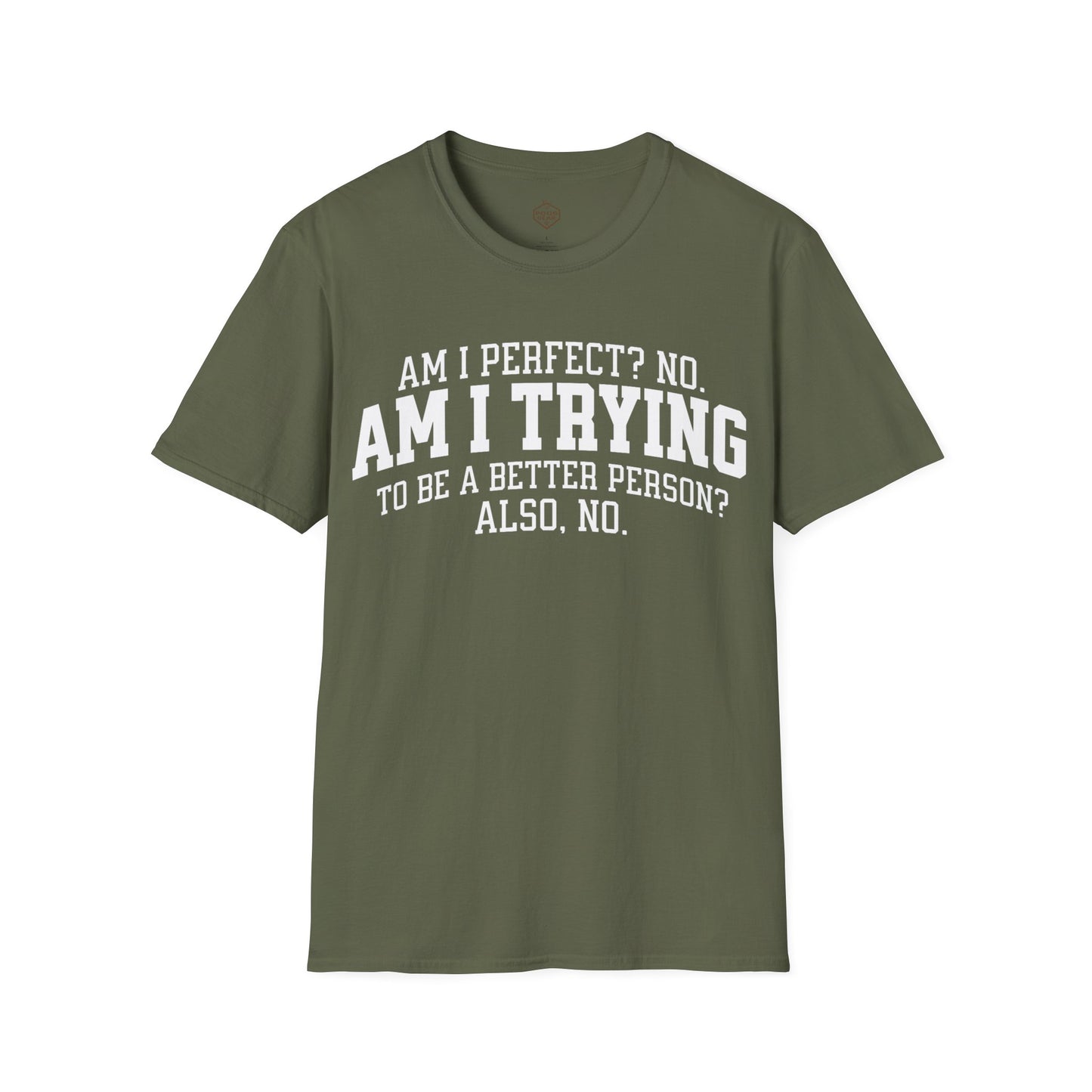 Am I Perfect? No. Am I Trying to be a Better Person? Also No.